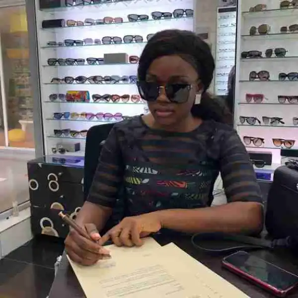 BBNaija: CeeC Bags An Endorsement Deal With House Of Lunettes (Photos)